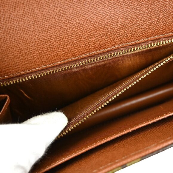 LOUIS VUITTON MONOGRAM POCHETTE DAME PM CLUTCH M51812 881TH NQ02242 BN02 - Picture 6 of 8